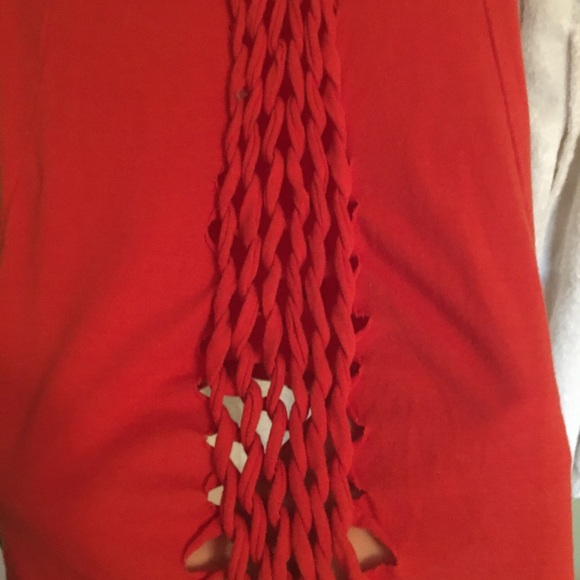 Orange back mesh t shirt - Picture 2 of 4